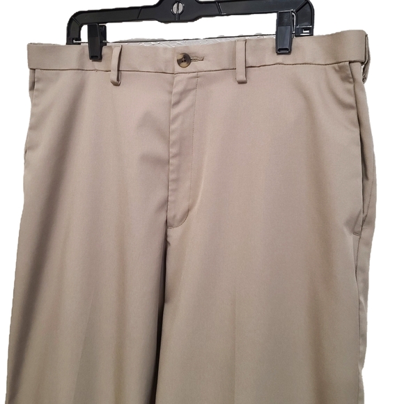 Haggar Men's Khaki Chinos - Picture 2 of 3